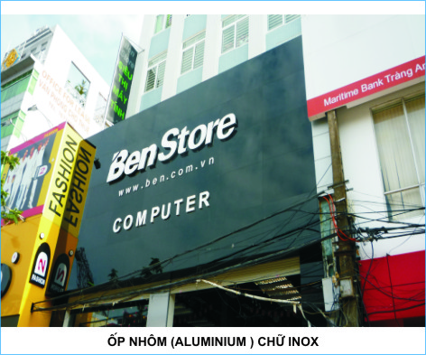 biển ốp tấm alu